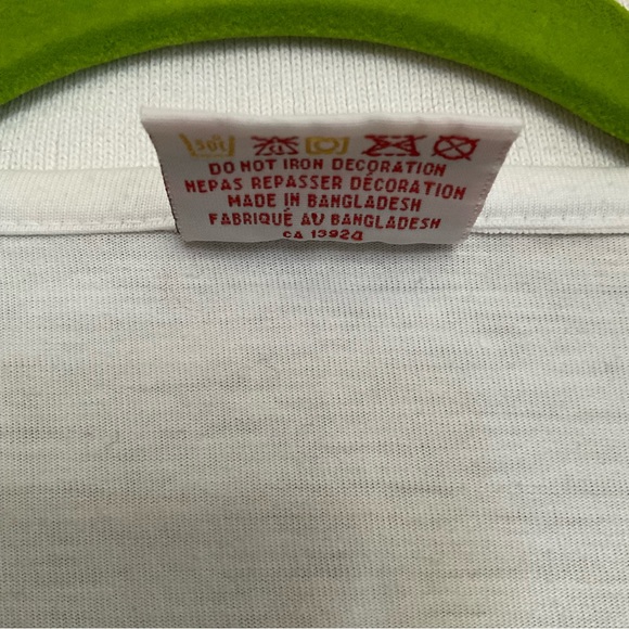 Vintage 90s Novel Teez Warner Bros Daffy and Marvin Graphic Polo Shirt - Picture 6 of 6